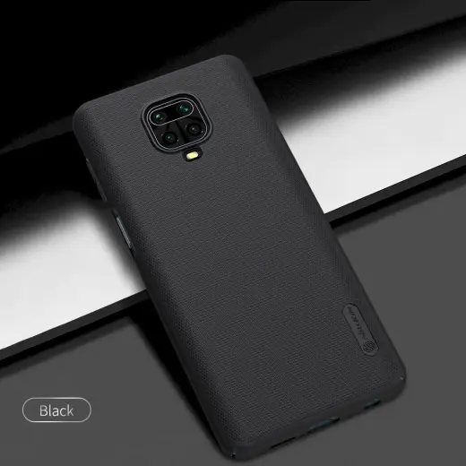 Nillkin Super Frosted Back Cover for Xiaomi Redmi Note 9 PRO|PRO MAX|9S Black Photo
