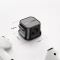 Joyroom JR-ZS368 magnetic cable organizer - black (6 pcs.) Фото num