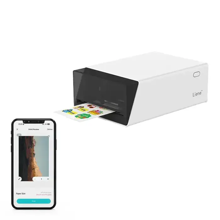 Liene Pix Cut 2-in-1 Portable Photo Printer