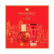Gloria Vanderbilt In Red Giftset Photo