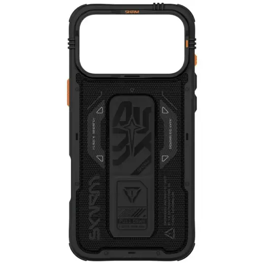 Skinarma Phantom Case for iPhone 17 Pro Max Magnetic Charging + Grip Stand Black Фото num