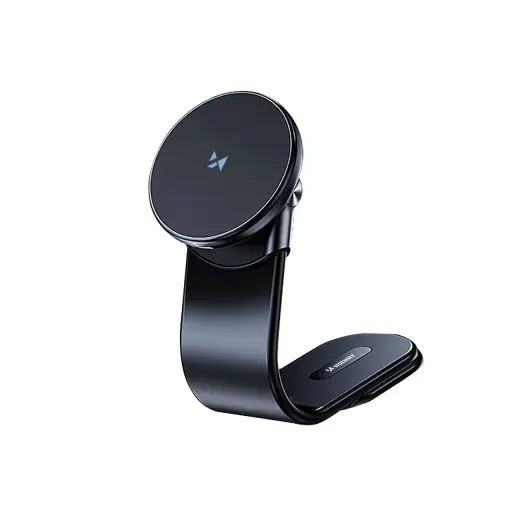 Wozinsky WCZ2Y2S Magnetic Car Holder with 15W MagSafe Inductive Charger for Car Cockpit - Black Фото num