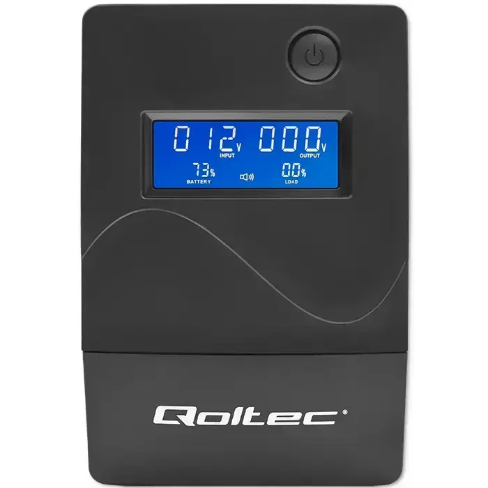 Qoltec Uninterruptible Power Supply UPS Line Interactive | Monolith| 850VA | 480W | LCD | USB | RJ45 Foto 10