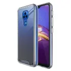 BACK CASE ULTRA SLIM 0,5 mm forMOTOROLA E7 POWER transparent — Photo 1