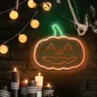 Neon PLEXI LED PUMPKIN WITH STEM orange green NNE13 Neolia Foto 2