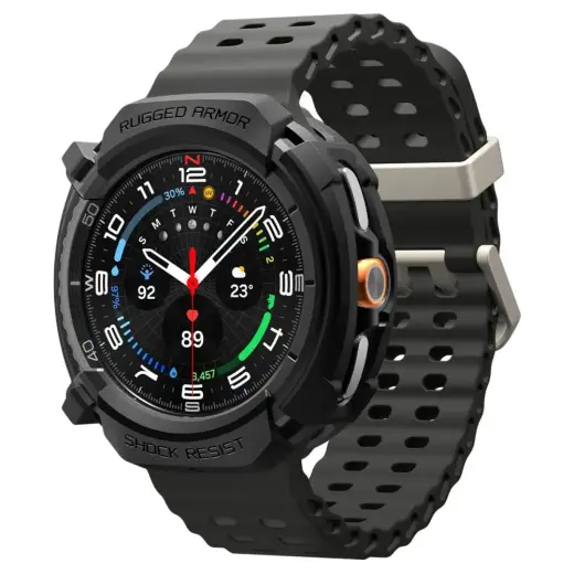 SPIGEN RUGGED ARMOR SAMSUNG GALAXY WATCH 8 CLASSIC (46 MM) MATTE BLACK Foto 3