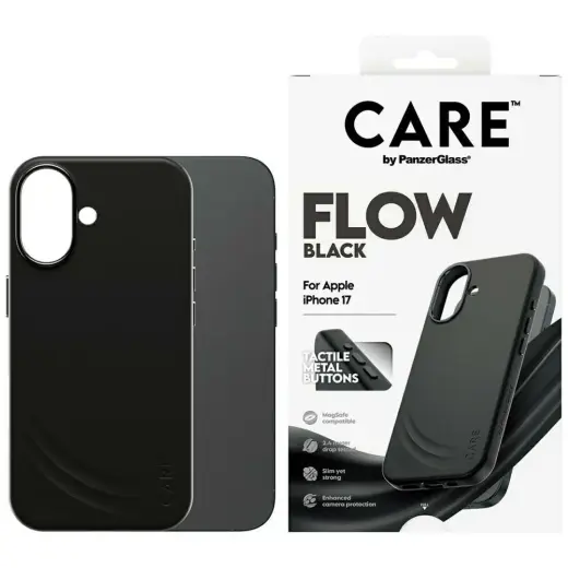 CARE by PanzerGlass Feature FLOW MagSafe case for iPhone 17