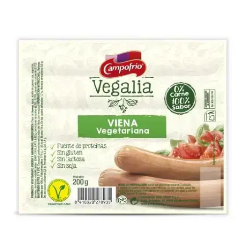 Veģetārie vīnes cīsiņi, 200g