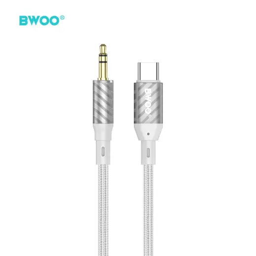 BWOO AUX Cable Type C to 3.5mm Jack audio AUX074