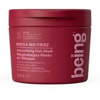 Being Mega No-Frizz Smoothing Mask - Maska na vlasy 354ml