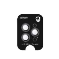 Joyroom JR-MSF0303 Glass Screen Protector for iPhone 16 Pro|16 Pro Max Lenses - Black Foto 1