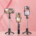 Selfie Stick MINI - with detachable bluetooth remote control and tripod - P09 BLACK Photo