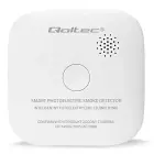 Qoltec Certified Wireless Smoke Detector with Battery | Sensor life: 10 years | Battery life: 10 years | Alarm: 85dB | LED Foto 6