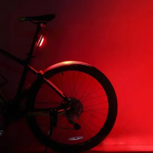 Rockbros A54BK rear bicycle light - black Photo
