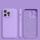 Silicone maciņš telefonam iPhone 14 Plus violets — Foto 3