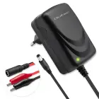 Qoltec Automatic charger for AGM GEL STD batteries | 6V/12V charger | 6W | 5.5x2.1 | 1.8m cable Photo