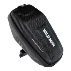 WILDMAN traveling bag under bicycle saddle with zipper E7S 0,8L black Photo