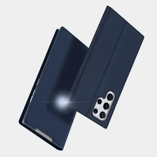 Dux Ducis Skin Pro Holster Cover for Samsung Galaxy S22 Ultra gold Photo