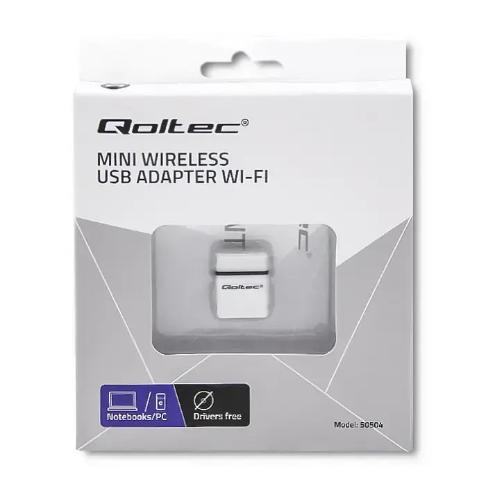 Qoltec Wireless mini adapter Wi-Fi USB | standard N Foto 7
