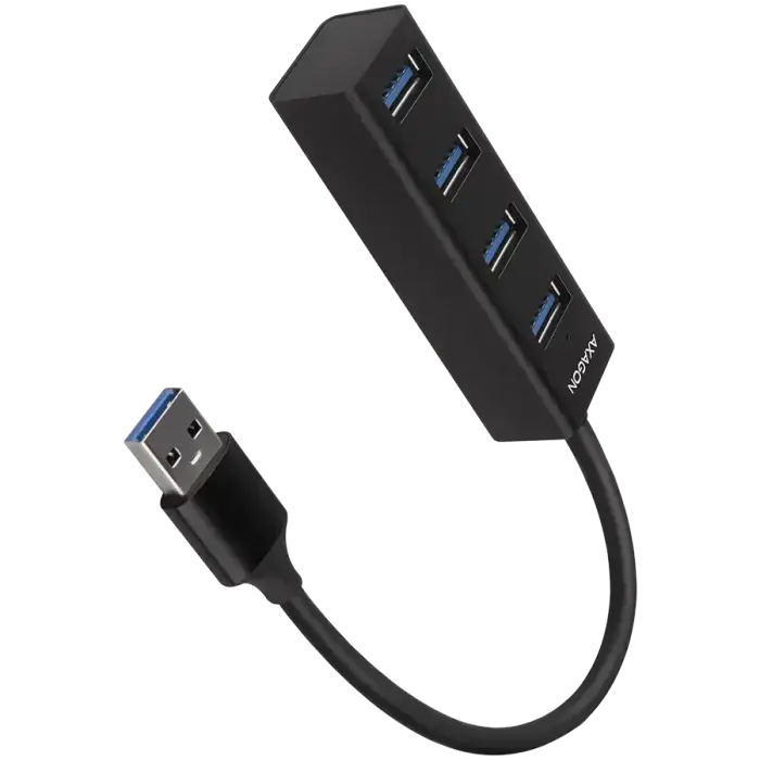 Axagon HUE-M1A хаб USB-A на 4x USB 3.0