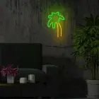 Neon LED Light PALM green orange NNE04 Neolia Фото num