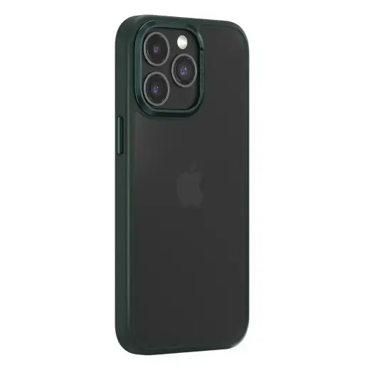 Comma Joy Elegant phone case for iPhone 15 Plus navy green