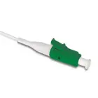 Qoltec Pigtail fiber optic LC/APC | Singlemode | 9/125 | G652D | 3m — Foto 1
