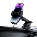 Tech-Protect CM15W-V1 car phone holder with 15W inductive charger for cockpit | air vent - black Foto 8