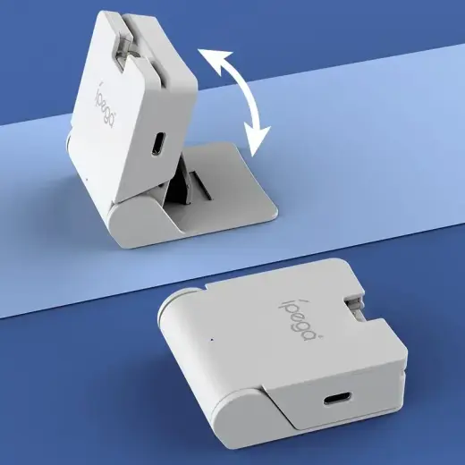 iPega P5P19 Foldable Charging Stand for Playstation Portal Remote Player White Foto 4