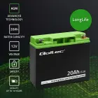 Qoltec AGM battery | 12V | 20Ah | Maintenance-free | Efficient| LongLife | for UPS, scooter Foto 3