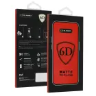Tel Protect Full Glue 6D Matt Tempered Glass for Iphone 12 Pro Max Black — Foto 9