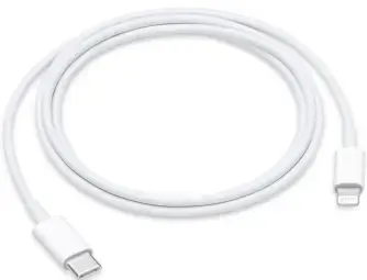 Apple провод для передачи данных и зарядки | USB-C на Lightning | 96W | 1m | белый Фото num
