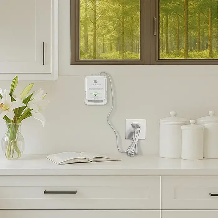 Qoltec Certified Propane-Butane Gas Leak Sensor | LPG detector | 85dB alarm | LED Foto 10