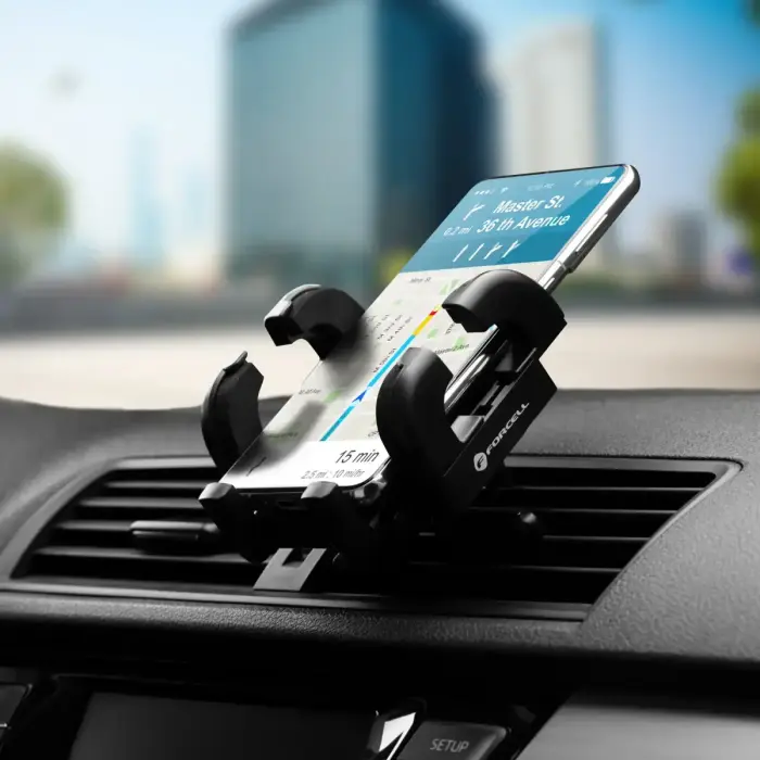 Car phone holder Forcell F-Grip Regular air vent black Photo