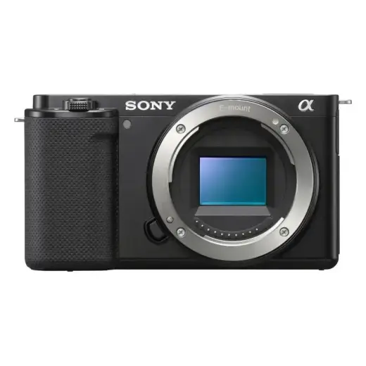 Sony Camera Compact VLog ZV-E10 ZVE10 Body black Schwarz (ZVE10BDI EU) SONYEU) SONY EU) Photo