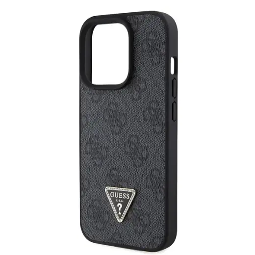 Guess GUHCP15LP4TDSCPK iPhone 15 Pro 6.1" black hardcase Crossbody 4G Metal Logo Foto 6