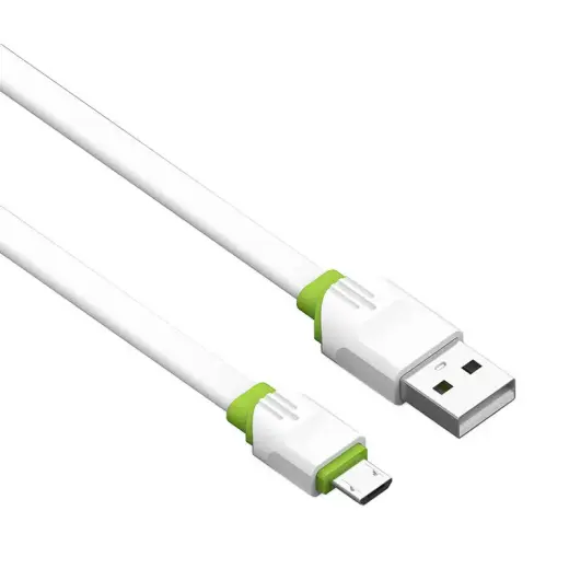LDNIO LS34 провод для передачи данных и зарядки | USB-A на Micro USB | 12W | 1m | белый Фото num