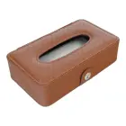 Tissue box with strap brown — Photo 1