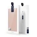 Dux Ducis Skin Pro iPhone 16 Pro Max Case with Flip and Card Slot - Pink Foto 7