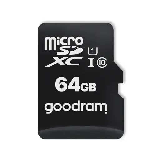 GOODRAM Memory MicroSD Card All in one - 64GB with adapter UHS I CLASS 10 100MB/s + reader Фото num