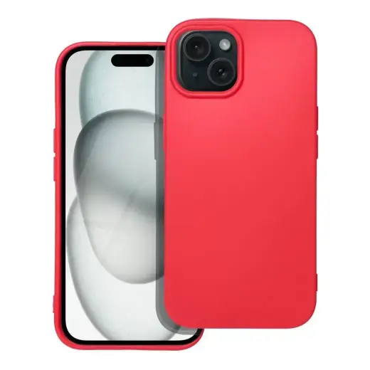 SOFT phone case for iPhone 15 red