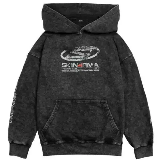 Skinarma hoodie Vulcan L black Фото num