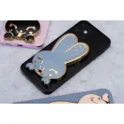 Phone stand RABBIT - stick-on - blue Foto 5