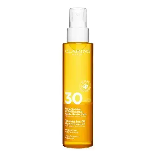 Clarins Glowing Sun Oil High Protection Body and Hair 150ml