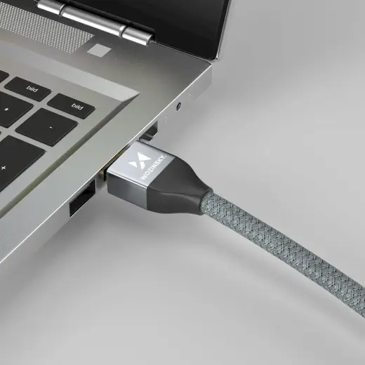 Wozinsky cable HDMI 2.1  8K 60 Hz 48 Gbps | 4K 120 Hz | 2K 144 Hz 1m silver (WHDMI-10) Photo