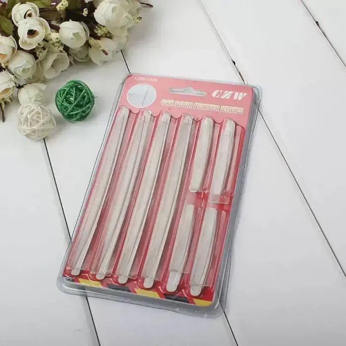 Car door edge protector 8 pcs transparent Foto 4