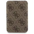 Zestaw Guess GUBPM5P15S4GEMGW iPhone 15 6.1" hardcase + Powerbank 5000mAh MagSafe brązowy|brown 4G Metal Logo Foto 9
