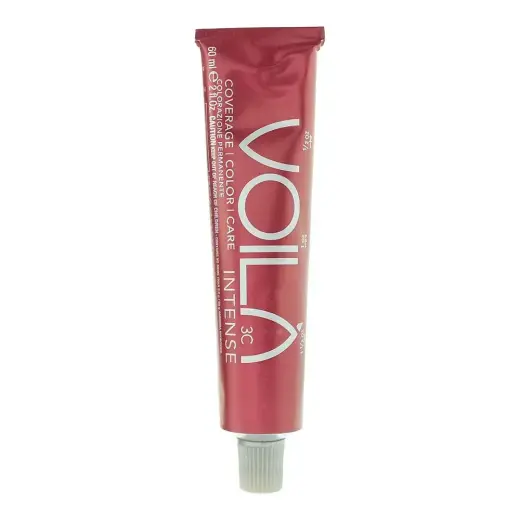 Intercosmo, Voila 3C Intense, Permanent Hair Dye, 5.84 Light Brown Toffee, 60 ml