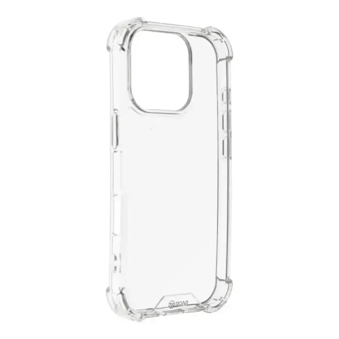 ROAR Armor maciņš telefonam iPhone 16 Pro caurspīdīgs