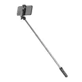Selfie stick WHS1Y telescopic tripod 1m with phone holder - black Фото num